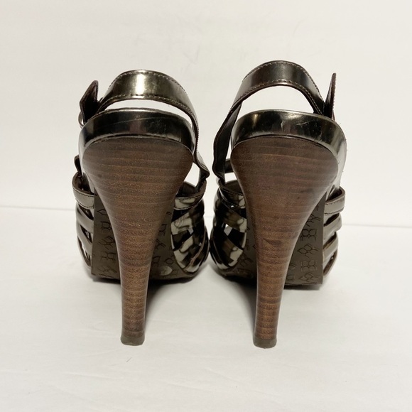 BCBGMaxazria Strappy‎ Heels Size 10B - Picture 6 of 12